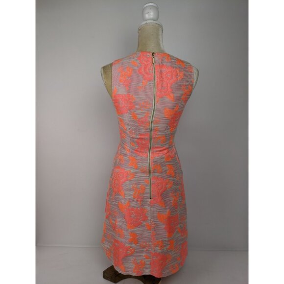 Antonio Melani V Neck Sheath Dress Womens Size 0 Floral Spring Summer - Picture 3 of 12